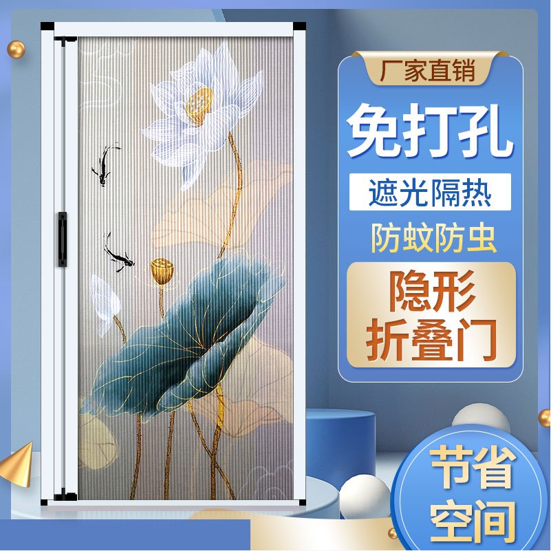 蜂巢折叠门：厨房浴室变身神器，隐形隔断新潮流！✨