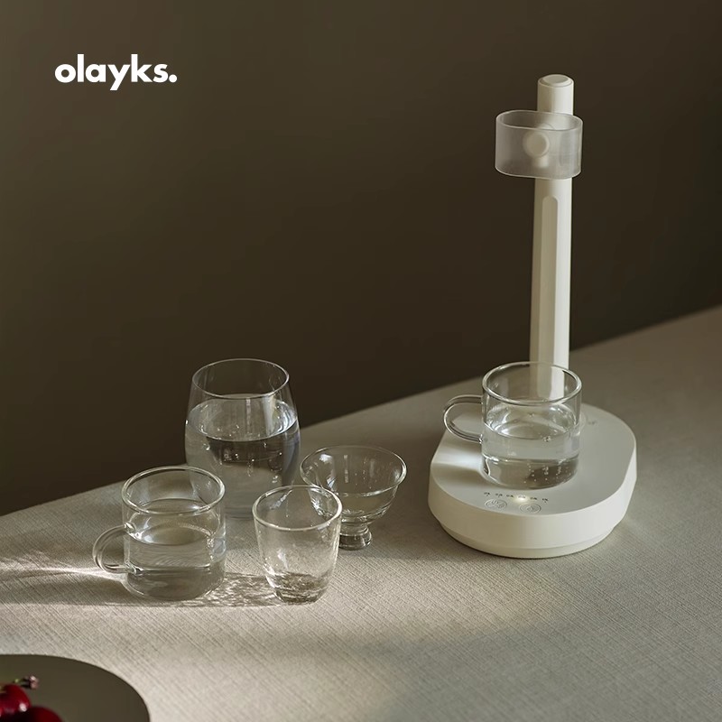 OLAYKS立时自动上水器：告别频繁换水，轻松享受桌面饮水自由！