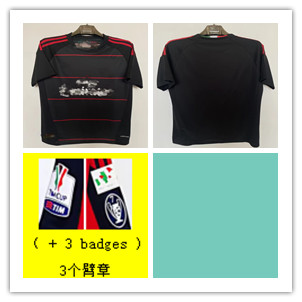 A.C.米兰2010-11赛季第三球衣【ID：7150939】S-2XL：复古情怀与现代潮流的完美碰撞