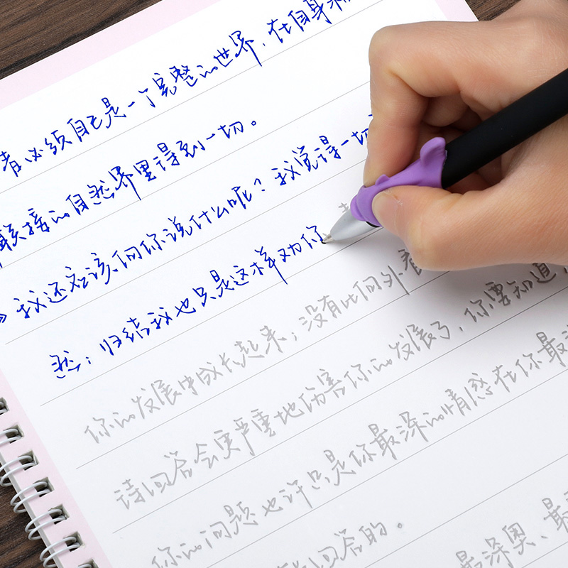 写字神器：名迹凹槽四步引导练字本，成人书法入门必备！✍️