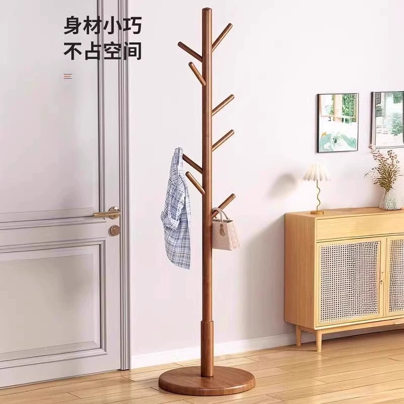 实木衣帽架：卧室里的时尚新宠，轻松打造优雅空间
