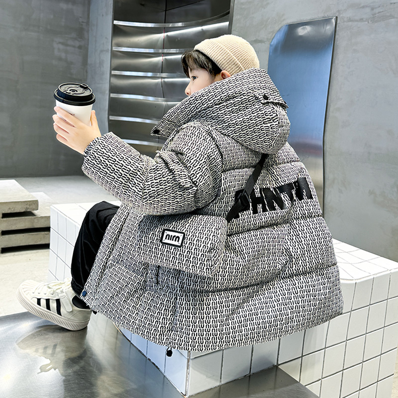 2024新款男童冬季羽绒棉服，中大童冬装潮流加厚保暖神器！