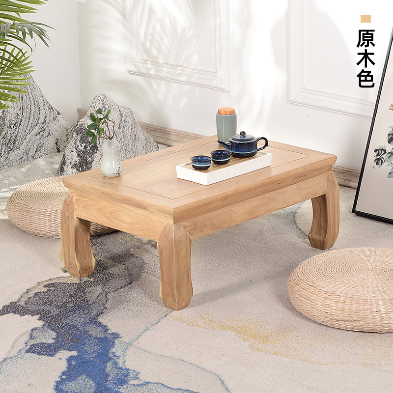 老榆木茶桌VS现代简约小矮桌：中式客厅的灵魂对决！