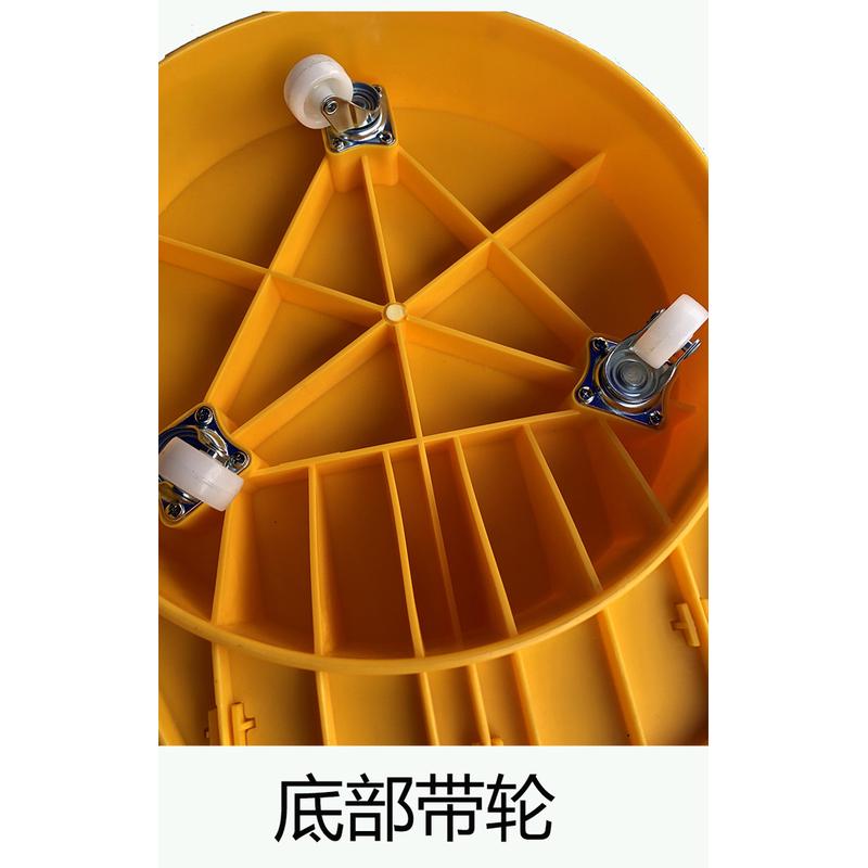 皓天B-036脚踏式单桶榨水桶：家庭清洁神器，解放双手的秘密武器！