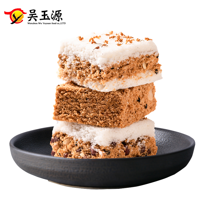 正宗桂花糕：老式手工米糕点，解馋低脂代餐新选择！