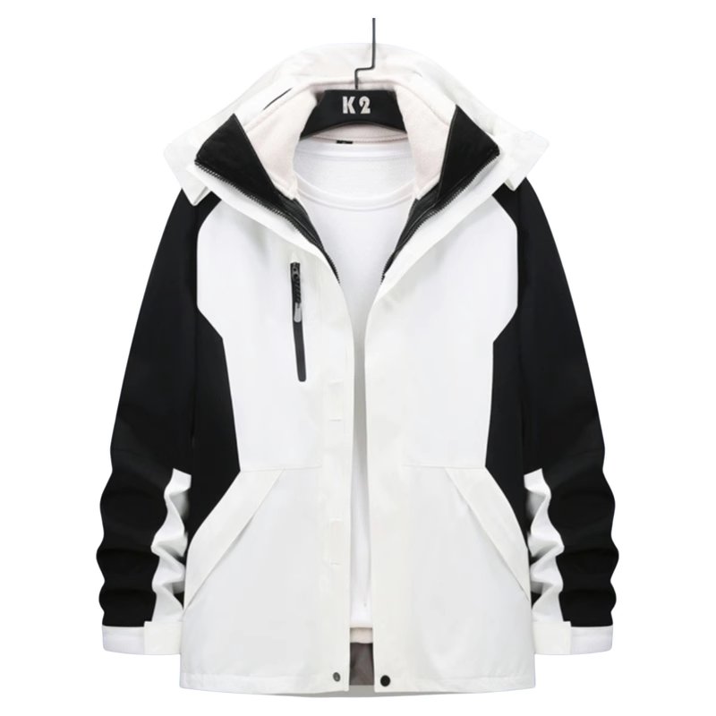 比亚迪4S店工装新宠！拓路者冲锋衣定制印logo三合一工作服太香了！