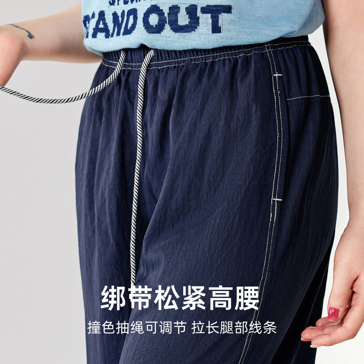 不退不换？这裤子我愿称它为“东方美学天花板”！复古红亚麻阔腿裤太绝了
