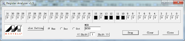 bit分析工具(Register Analyzer)v1.5绿色版