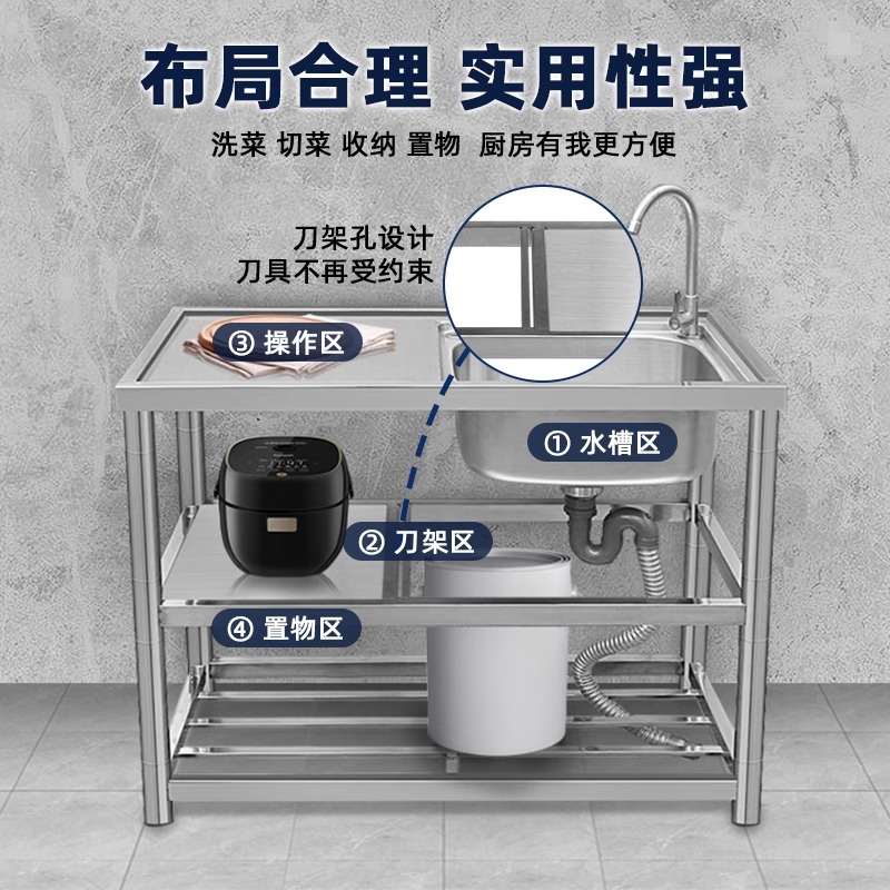 不锈钢水槽支架：厨房里的小确幸，让你的洗菜盆稳如泰山！