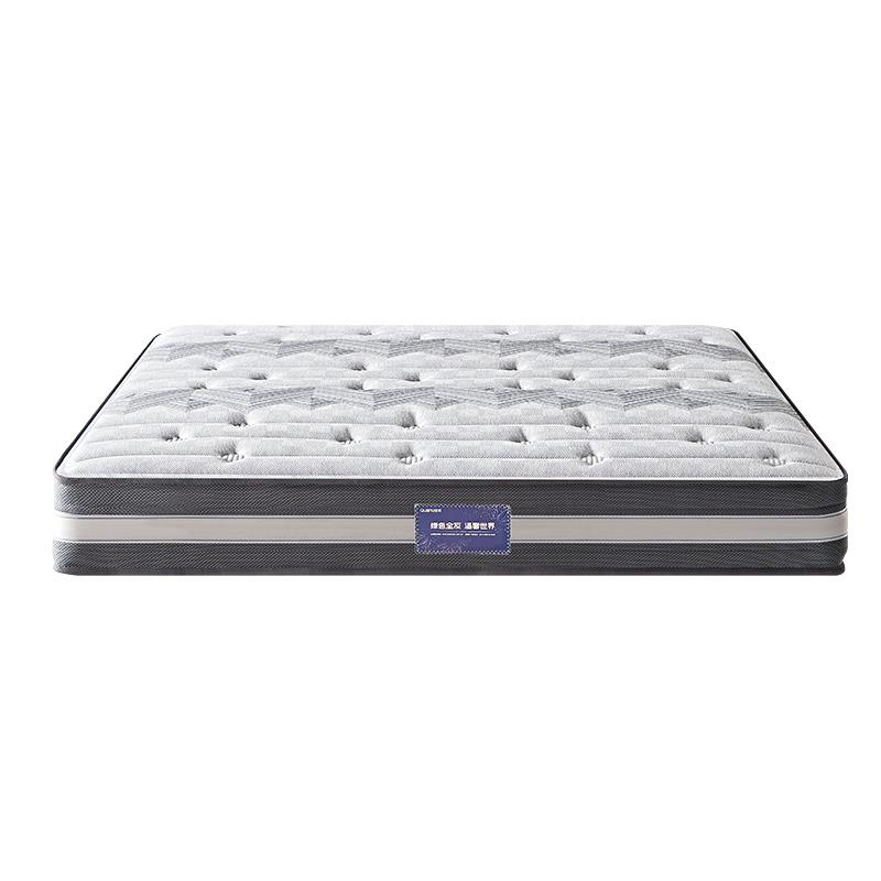 全友家居13033床垫评测：软硬适中的睡眠神器，1.5/1.8米双人席梦思大揭秘！