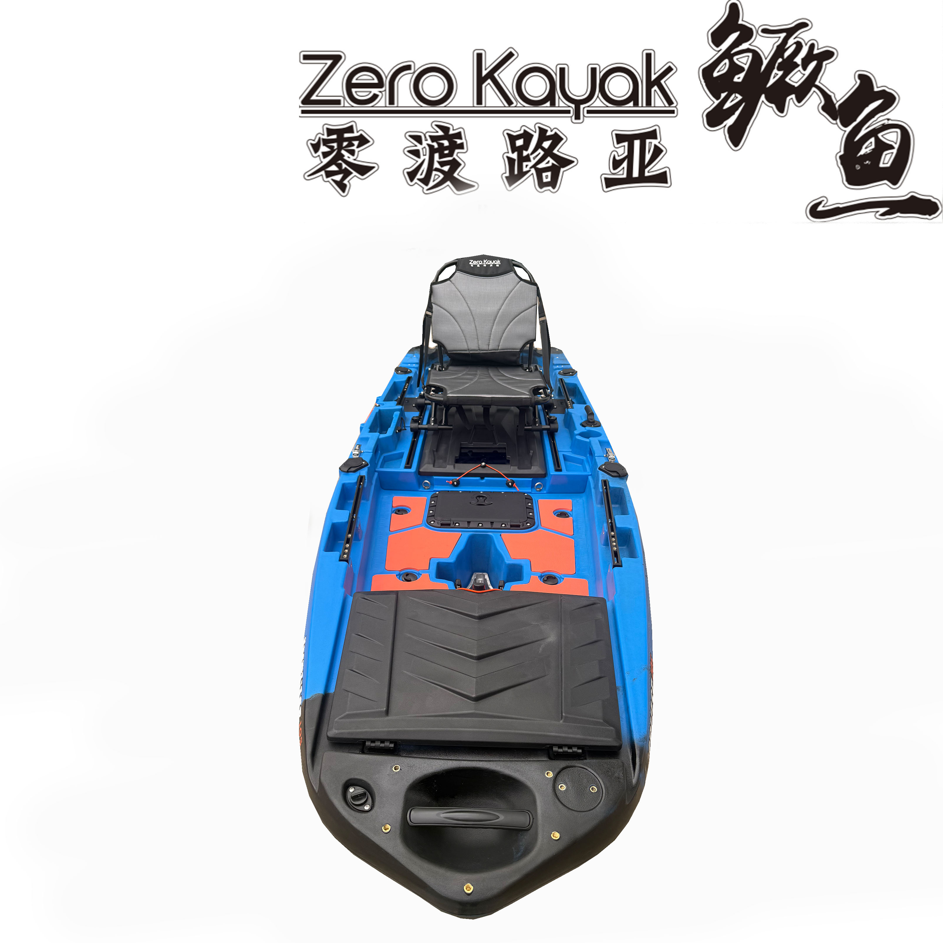 零渡Kayake拼接折叠船：解锁水上钓鱼新姿势，轻松拥有专属路亚艇！