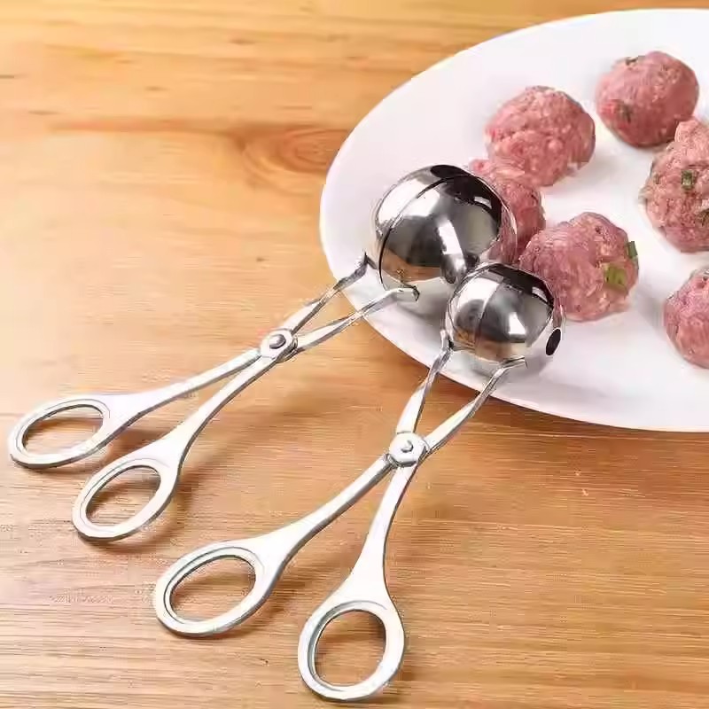 创意厨房神器：不锈钢肉丸子制作器，让美食DIY变得超简单！✨
