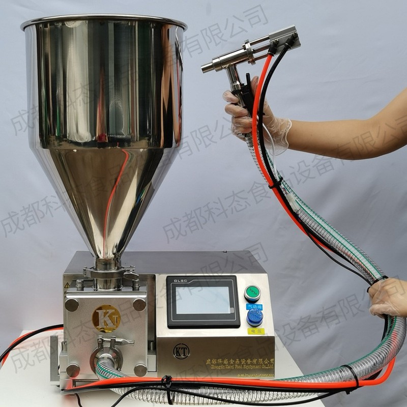 蛋糕注馅机面包奶油填充机膏霜泡芙注芯机卡仕达酱自动定量灌浆机：烘焙界的革命利器，你还在手动填充吗？