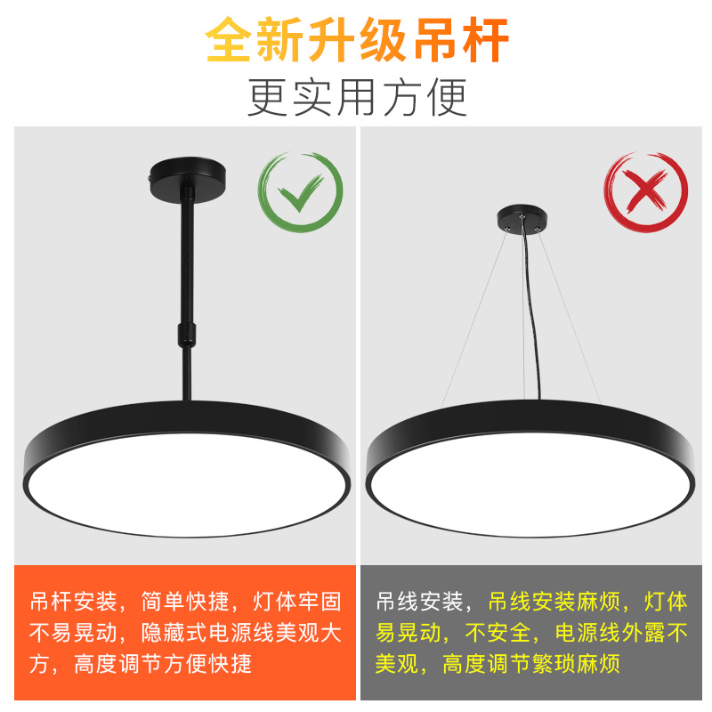 打造完美空间氛围：LED棋牌室吊灯，麻将馆理发店火锅店的不二之选✨