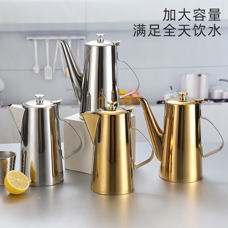 酒吧KTV调酒必备神器：加厚不锈钢直身扎壶，解锁饮品新境界！