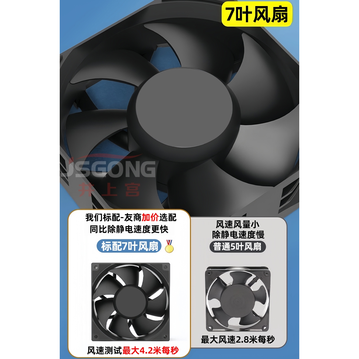 史帝克ST-101A台式离子风机：工业静电消除神器，你的生产线救星！