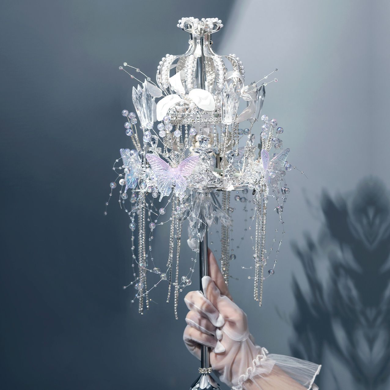 权杖手捧花：公主梦的终极实现，让你的新婚成为童话！✨