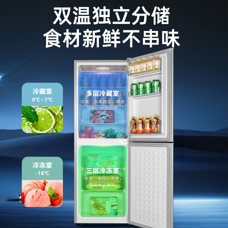 三开门冰箱大揭秘！家庭存储新升级！?