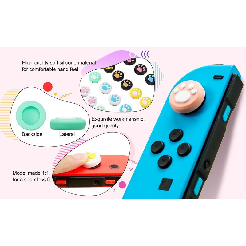 任天堂Switch手柄按键帽&amp;摇杆帽：给你的游戏配件来点新鲜感！✨