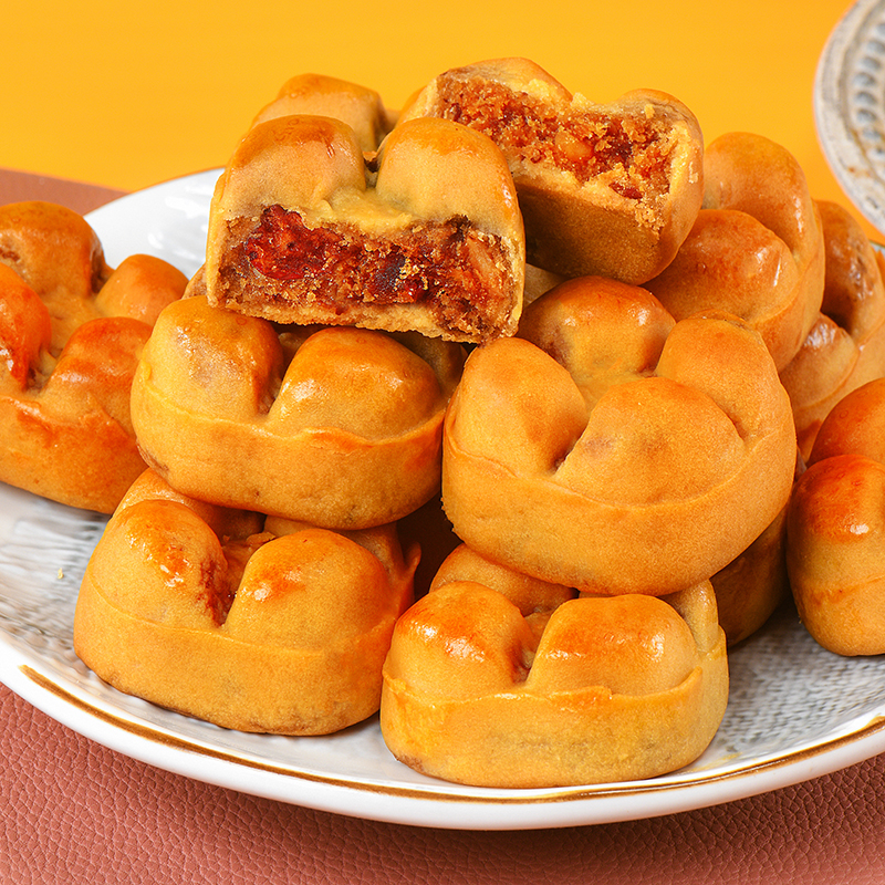 红枣山药核桃饼：无蔗糖健康零食，吃出满满幸福感！