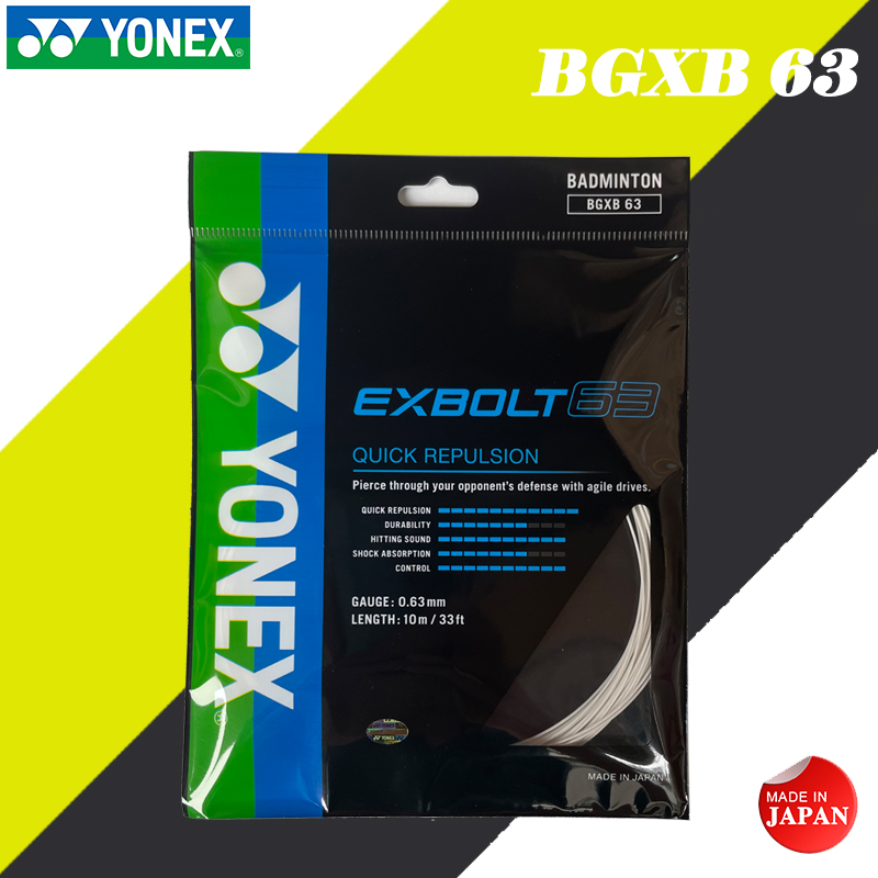 尤尼克斯羽毛球线YONEX BGXB63：专业玩家的必备神器，如何选择最适合你的线材？