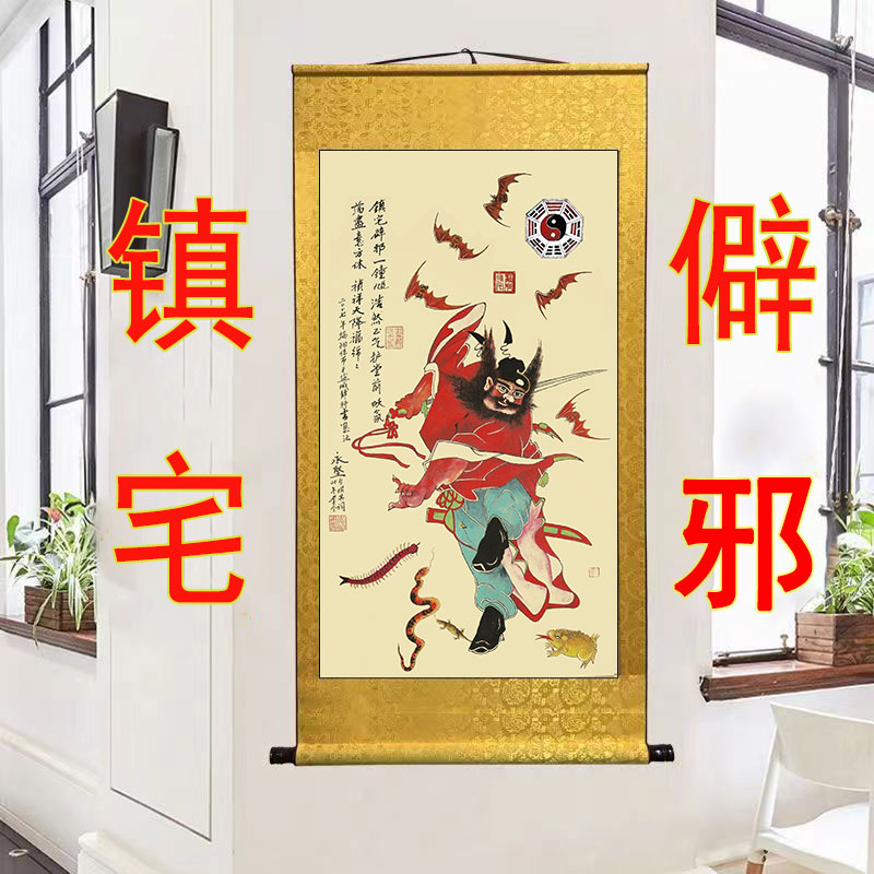 忠《义》三国画：进门招财入户的中式汉字挂画，打造客厅走廊新风尚！