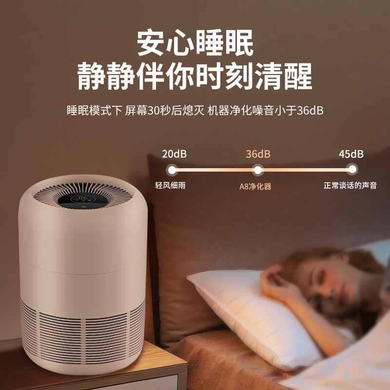 遥控负离子空气净化器：家庭空气守护神，智能杀菌消毒机的全能表现！