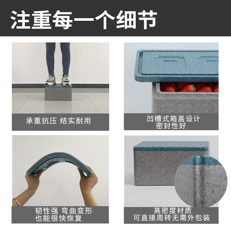 出摊必备神器：保温箱摆摊泡沫箱，解锁夏日外卖新姿势！