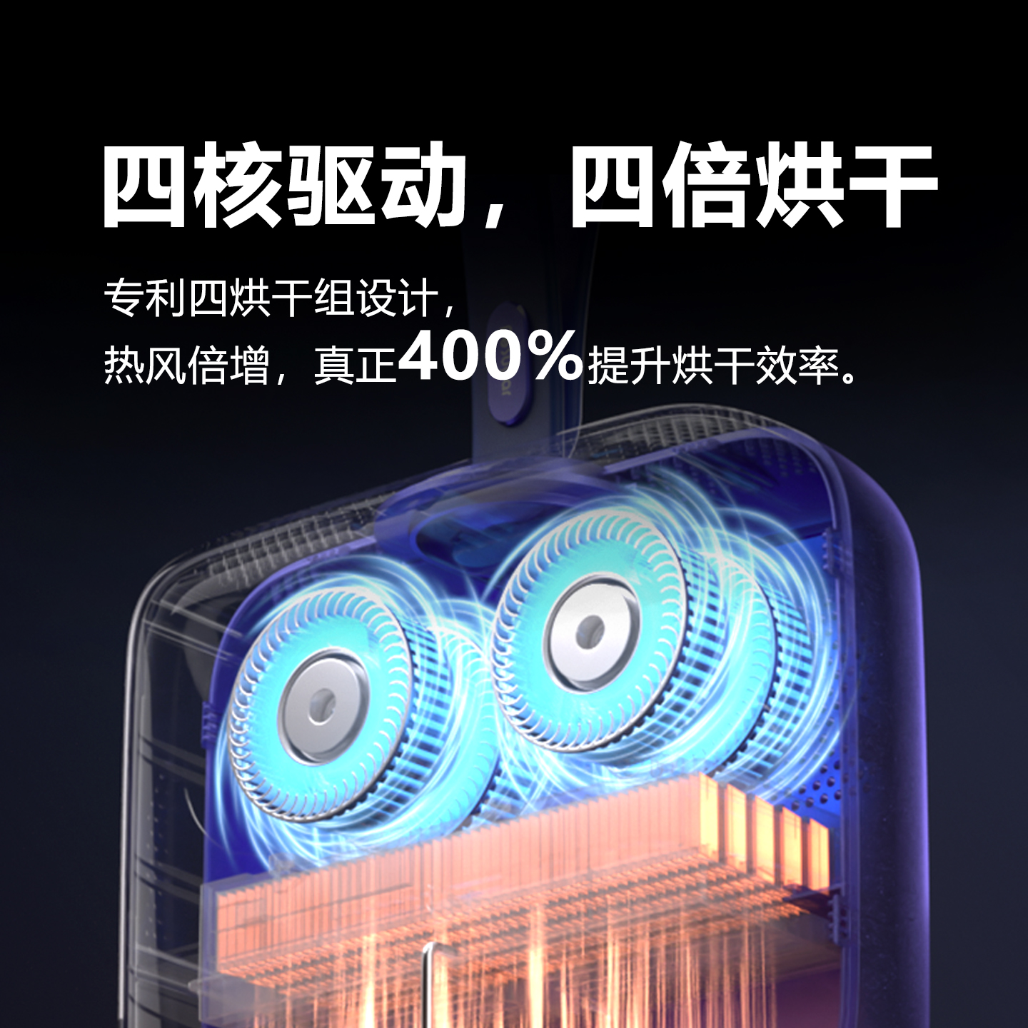 2025新款家用烘干机：宝宝衣物的小型自动干衣机，可折叠设计，解放你的晾衣烦恼！