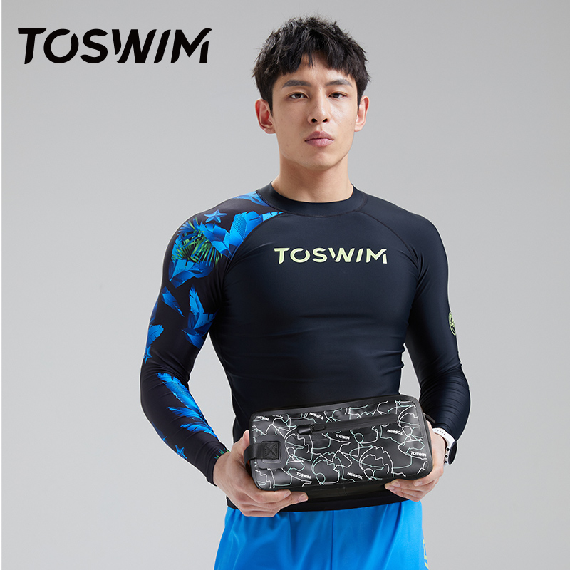 TOSWIM游泳包：干湿分离新体验，防水背包带你畅游海滩！