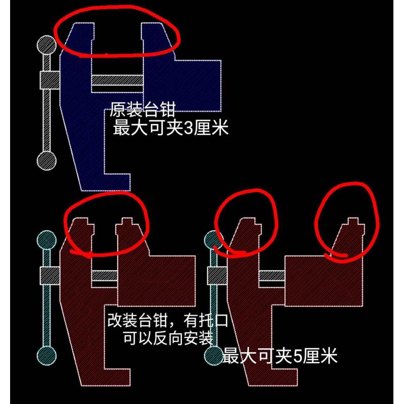 万向夹具放大镜台式六爪烙铁焊台支架：电路板焊接助手，助你轻松搞定精细活！️