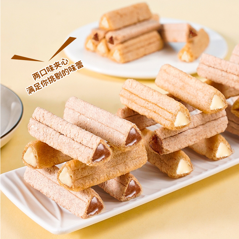 阿华田x7层厚切威化饼干：六一儿童节零食新宠，早餐也能变甜点！