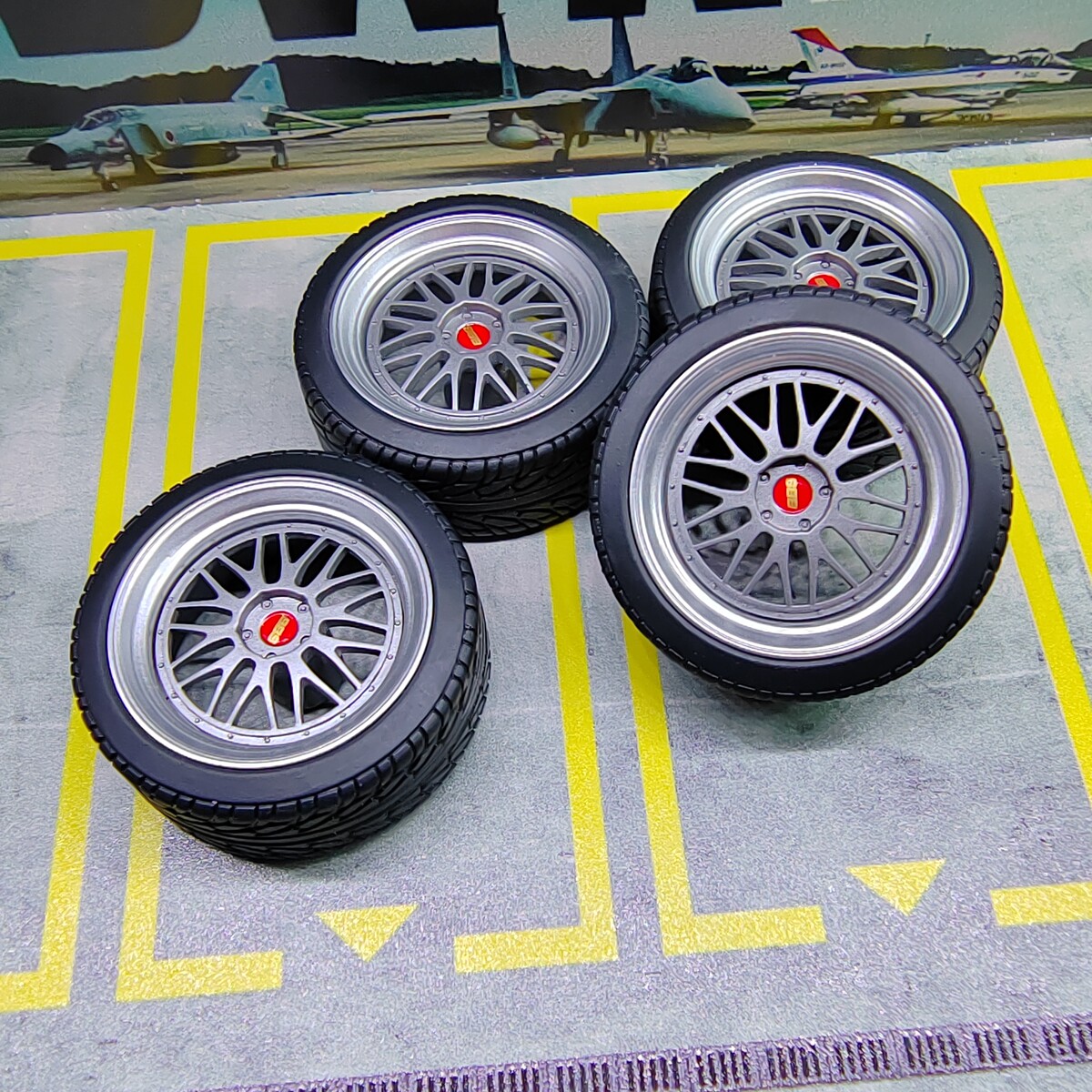 1:18 BBS LM款改装轮毂：让模型车瞬间升级的神助攻！✨