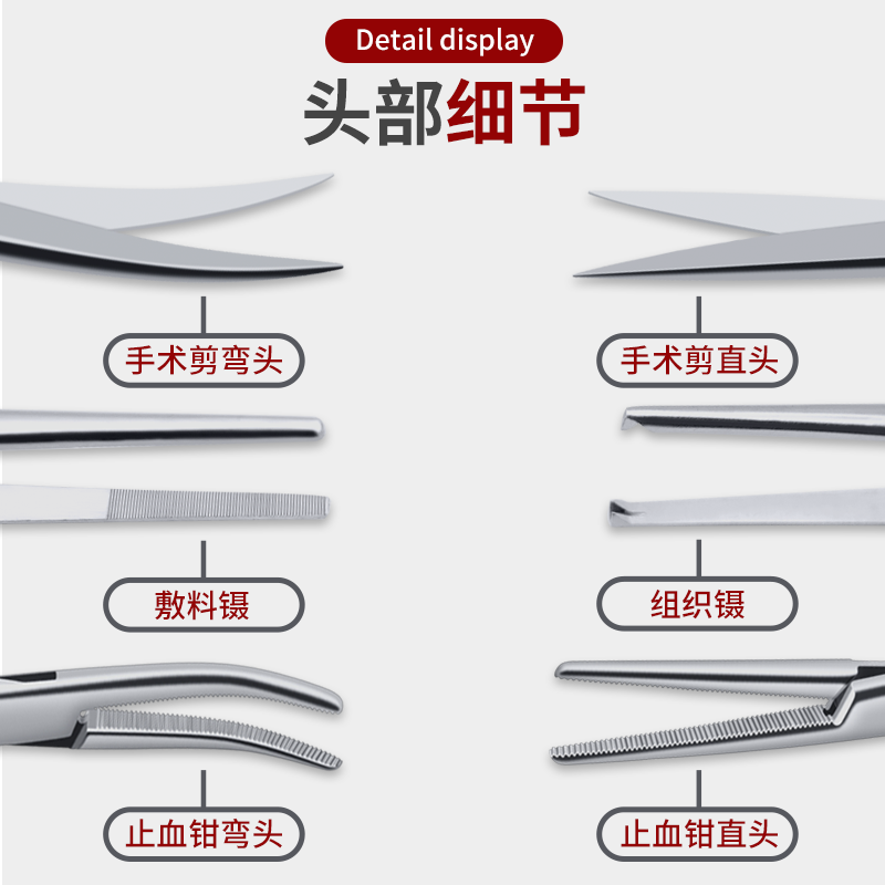 医用外科缝合器械包：医学生必备神器，手术技能up up！