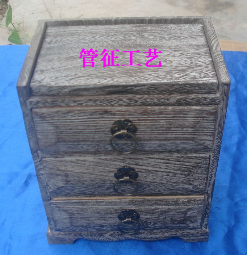 复古木质茶盒6格太香了！收纳神器+颜值爆表，茶友必入
