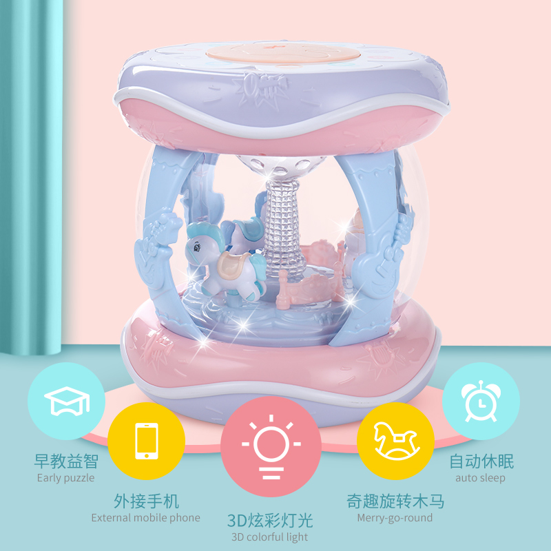 婴儿玩具益智早教：6个月以上宝宝的拍鼓启蒙，激发潜能的秘密武器！