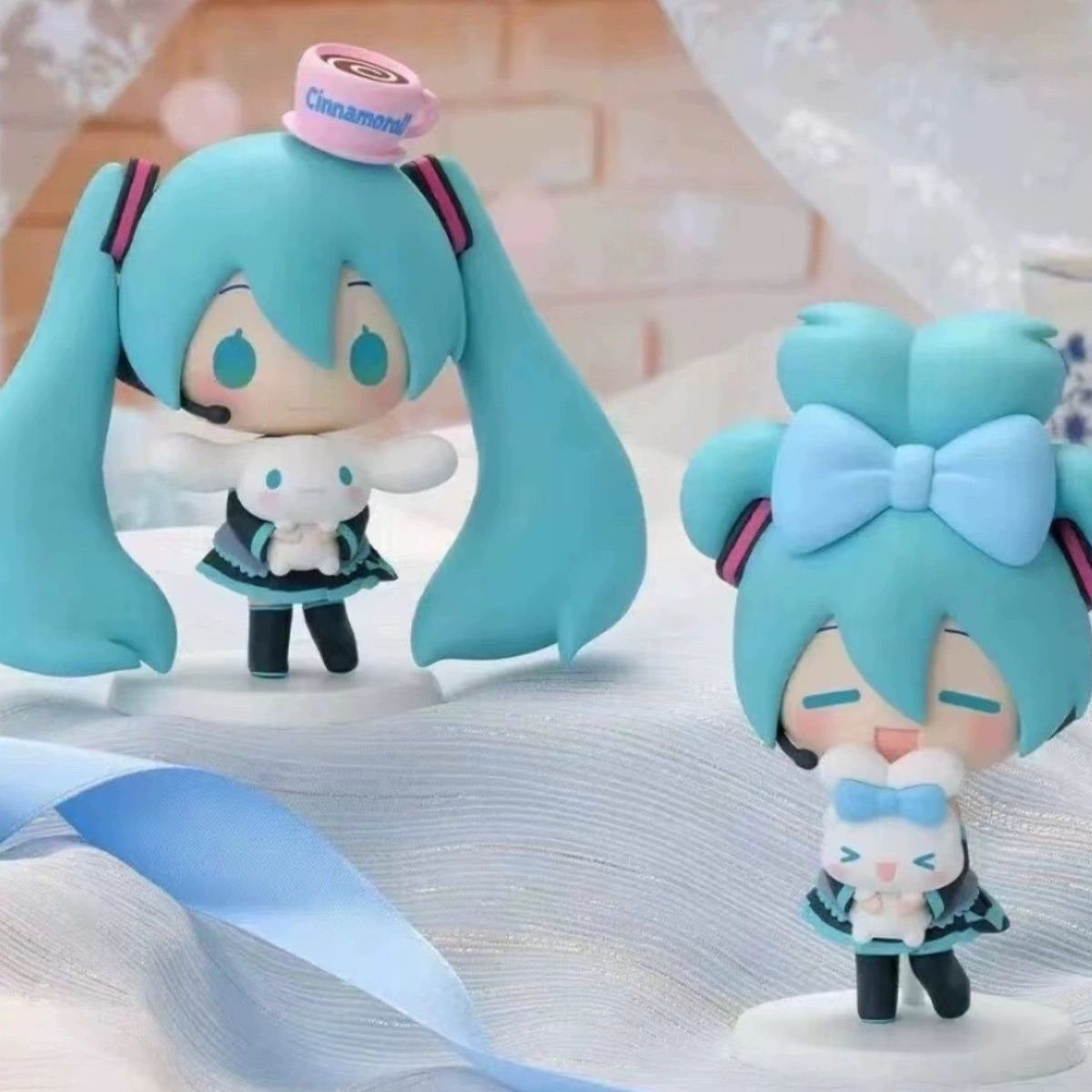 灵动创想初音未来马尾甩甩毛绒玩偶：粉丝必藏的生日礼物！