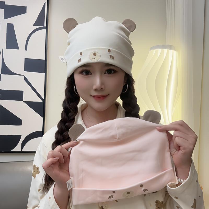 夏季月子帽：宝妈们的夏日守护神，纯棉薄款，五月至七月必备神器！