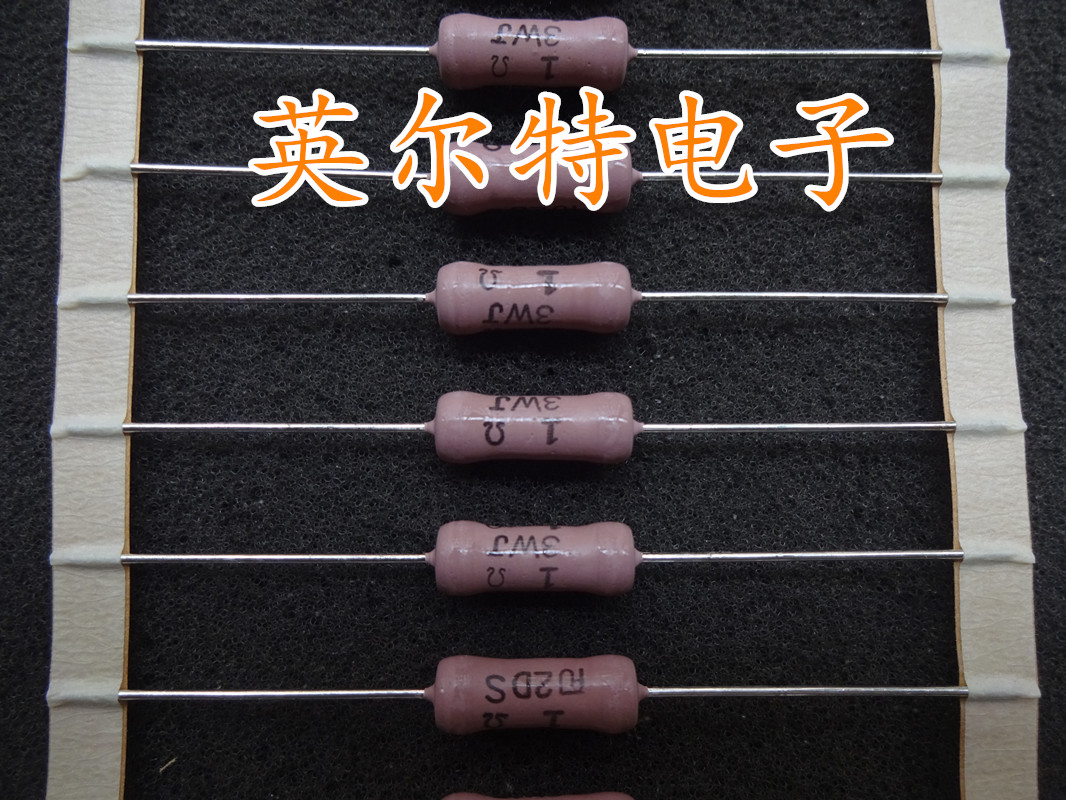 进口日本福岛双羽电阻：揭秘3W 1Ω电阻的神秘面纱！