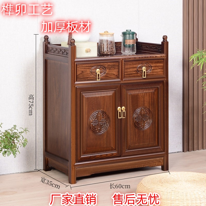 新中式实木餐边柜，轻奢禅意的家居美学新主张！