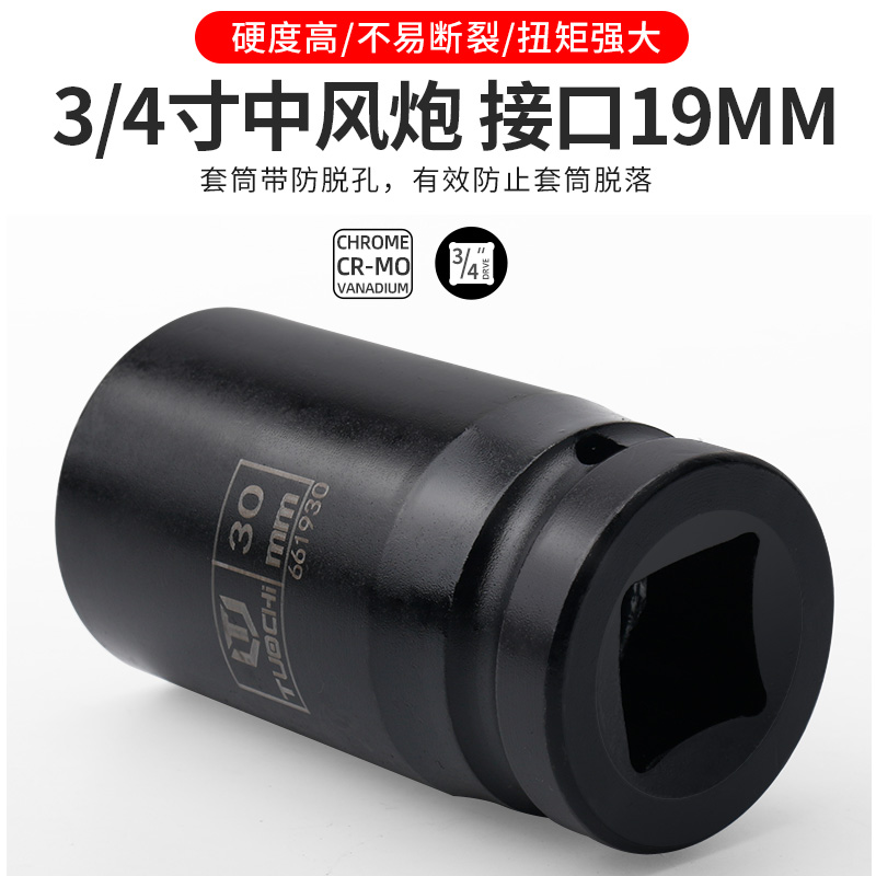重型套筒大揭秘：3/4&quot; 19mm套头汽修神器，36mm-38大重型风炮气动套筒扳手6角工具，维修必备！️