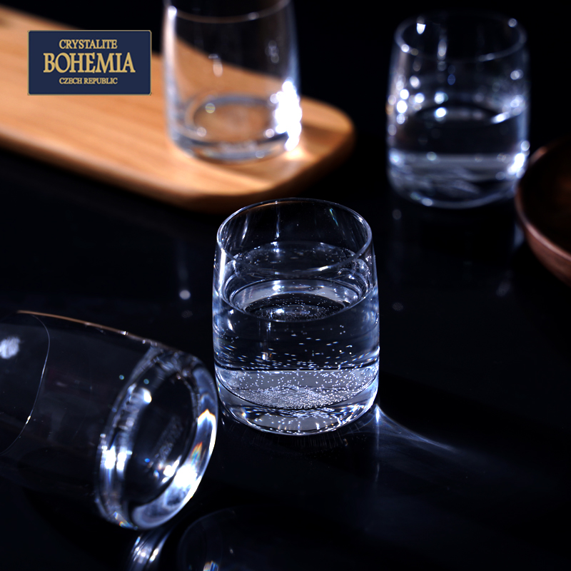 捷克BOHEMIA水晶玻璃棱镜酒杯：奢华酒吧与KTV必备神器，点亮你的派对之夜！