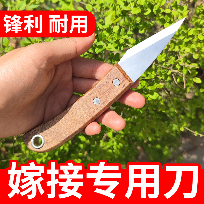 果树专用双刀嫁接刀：园艺达人的必备神器！