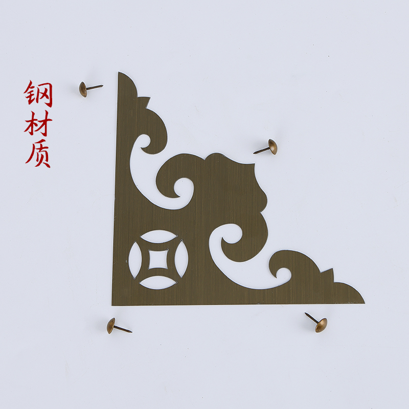 仿古全铜大门护角包角：别墅古建祠堂木门的美学与守护者