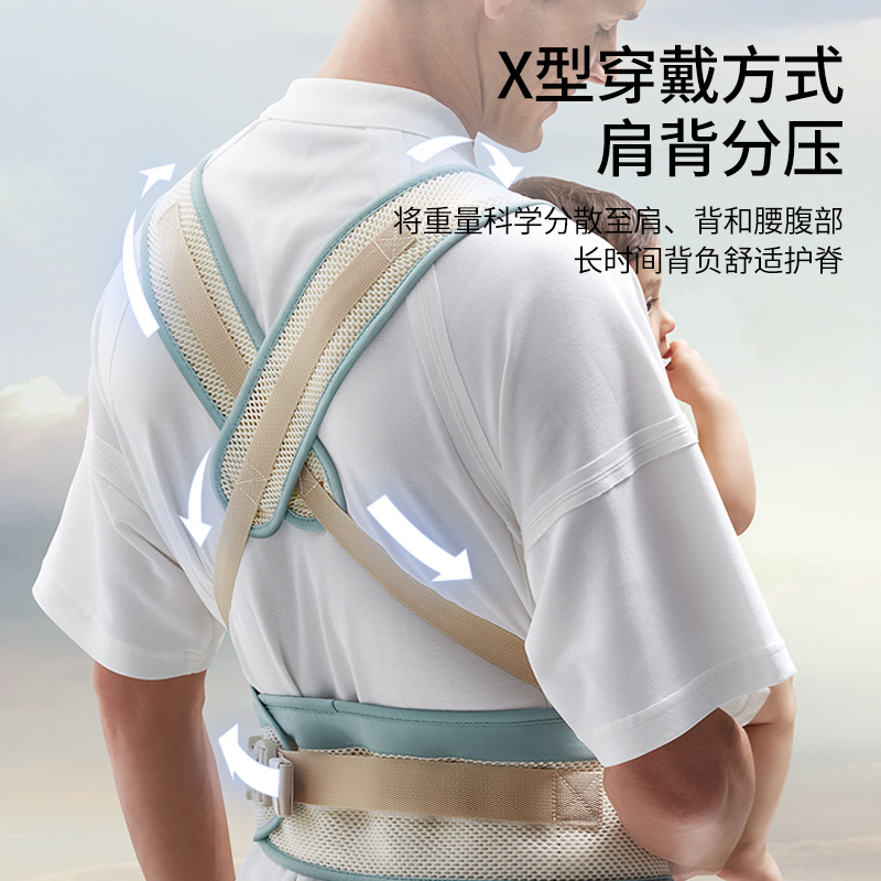 巴布豆腰凳：宝宝背带界的超级英雄，解放妈妈双手神器！‍♀️