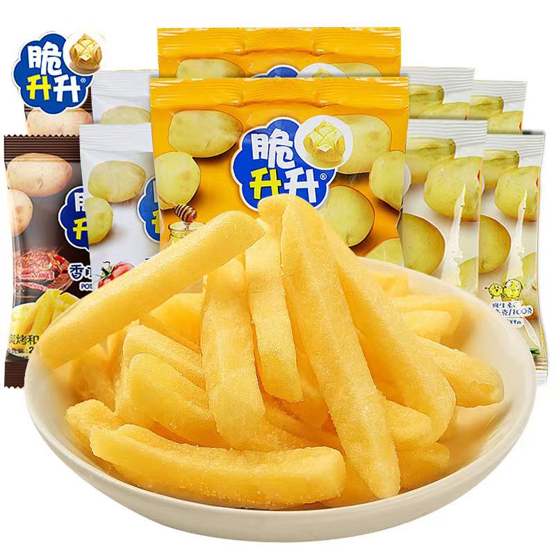 脆升升蜂蜜黄油味香脆薯条 40g/袋：一口下去，幸福感爆棚的秘密武器！