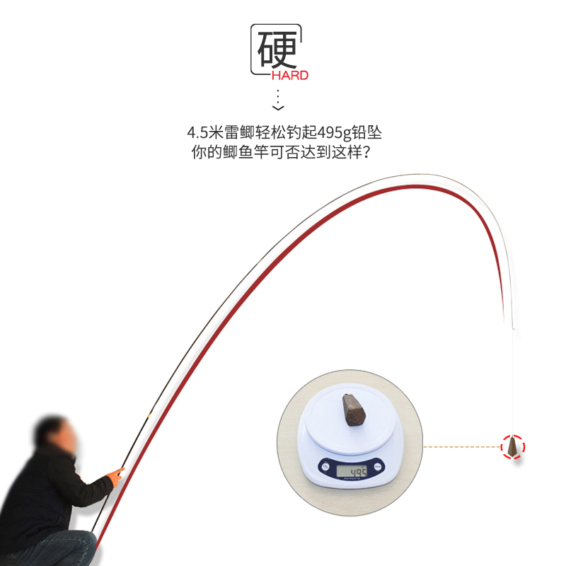 日本进口碳素鱼竿：超硬超轻，远投利器，让你的海钓之旅更精彩