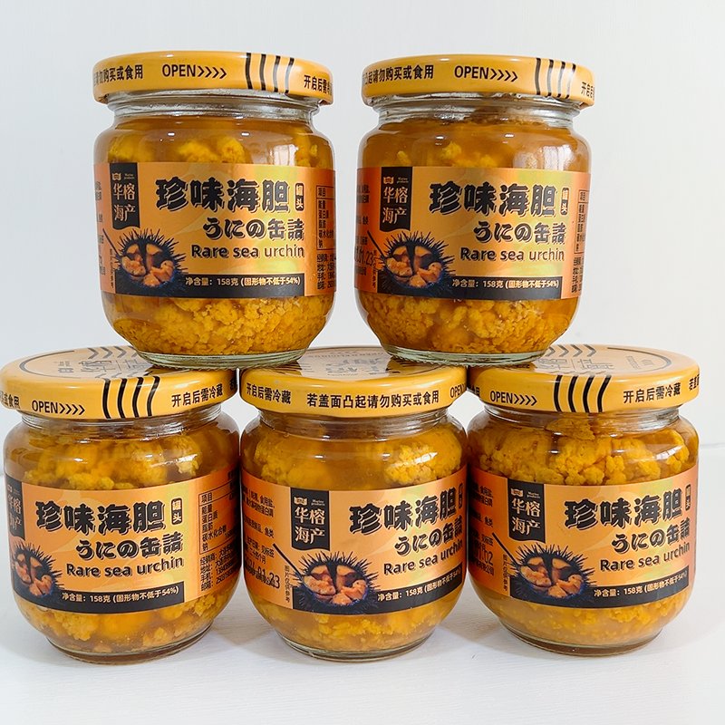 大连华榕珍味海胆罐头：海鲜盛宴，开启味蕾新体验！