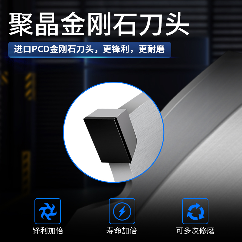 索瑞硅酸钙板锯片，进口PCD金刚石锯片，水泥纤维板切割利器，7/4寸冰火板切割片，你值得拥有！