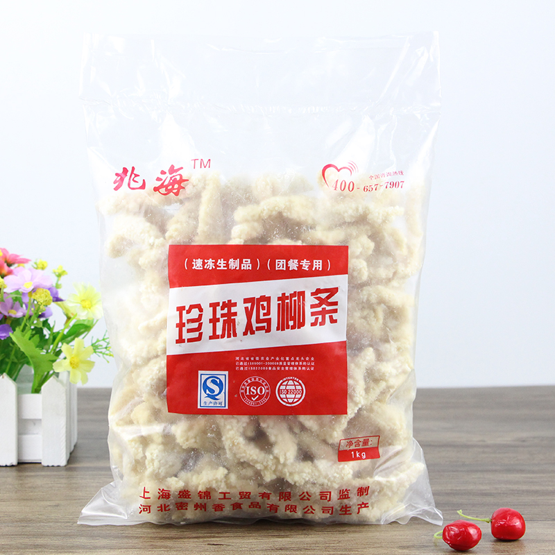 珍珠鸡柳条：解冻即享的美味盛宴，1Kg大满足！✨